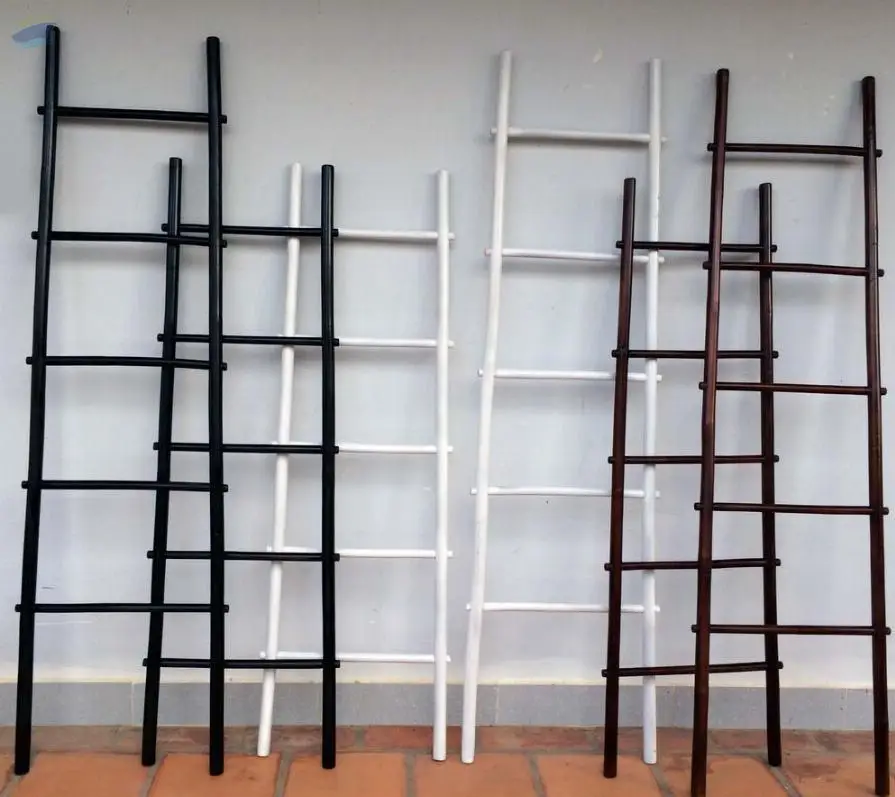 Bamboo Towel Rack Ladder