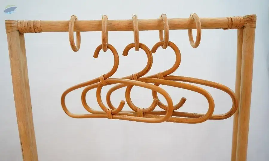 Bamboo Clothes Hanger