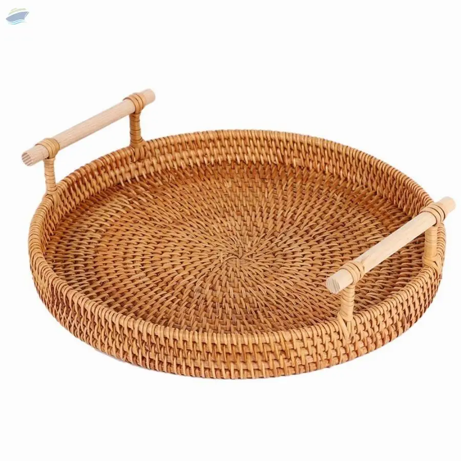 Natural Rattan Tray