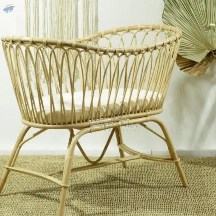 Rattan Baby Crib