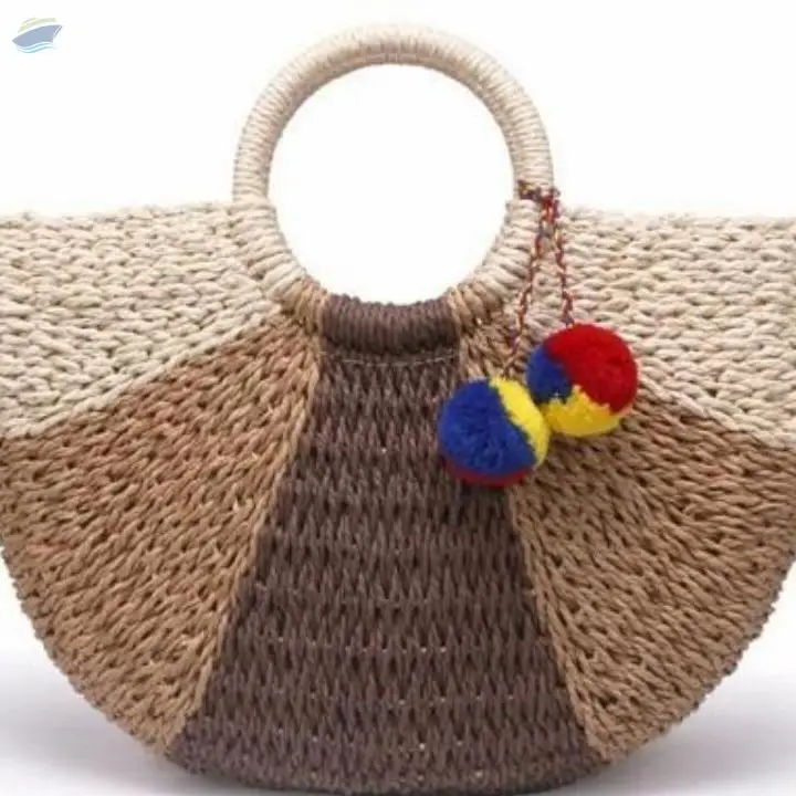 Water Hyacinth Hand Bag For Woman