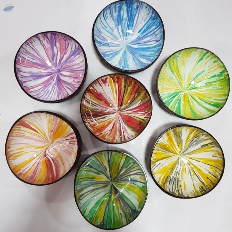 Art Coconut Bowl for Kitchenware