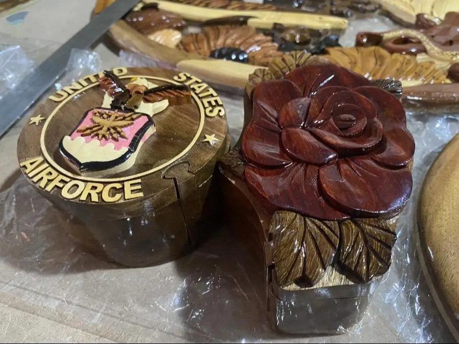 Wooden Box For Decor