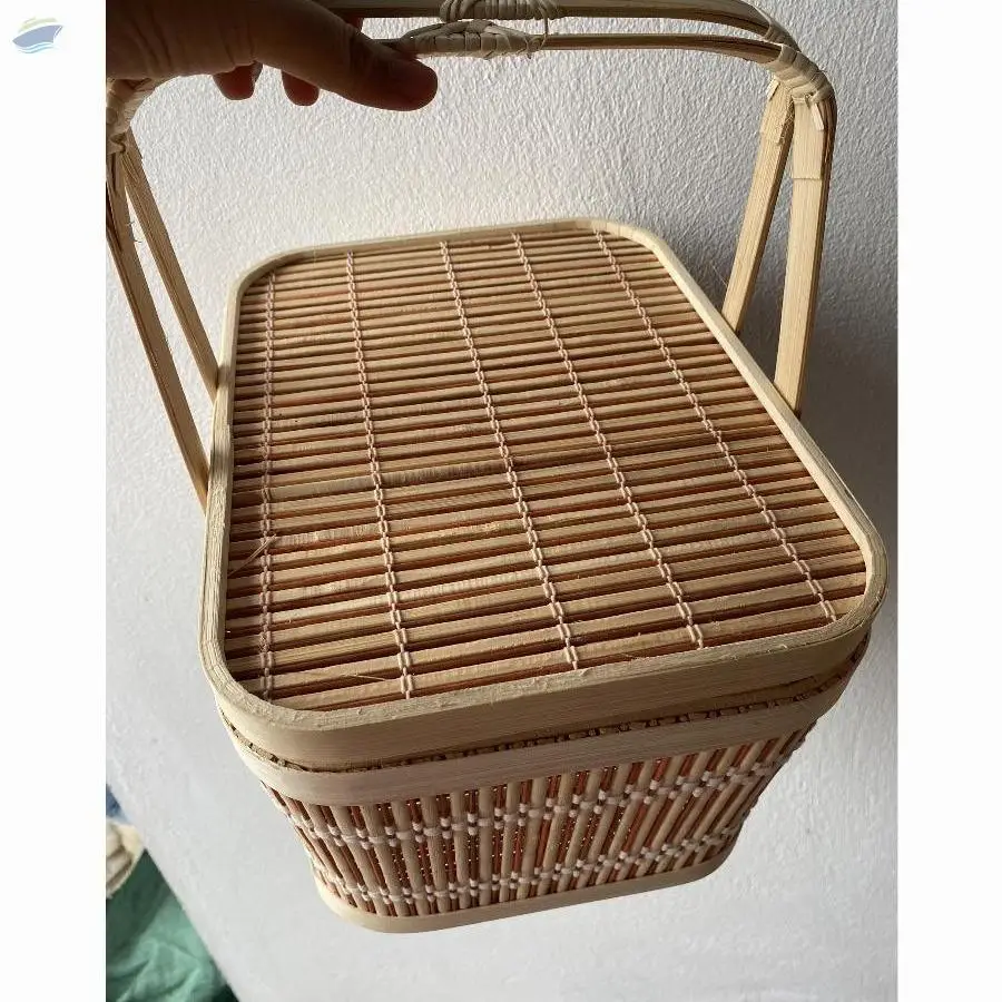 Bamboo Fruit Food Storage Basket