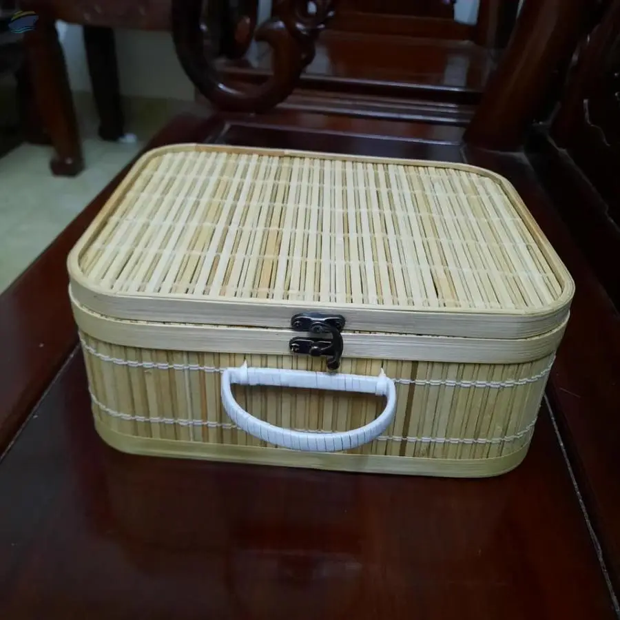 Bamboo Fruit And Food Storage Basket
