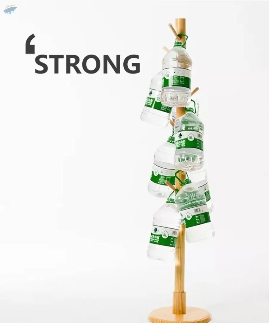 Bamboo Coat Clothes Rack