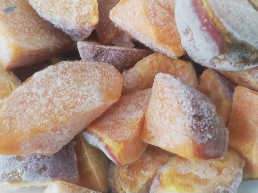 Frozen Yellow/purple Sweet Potato