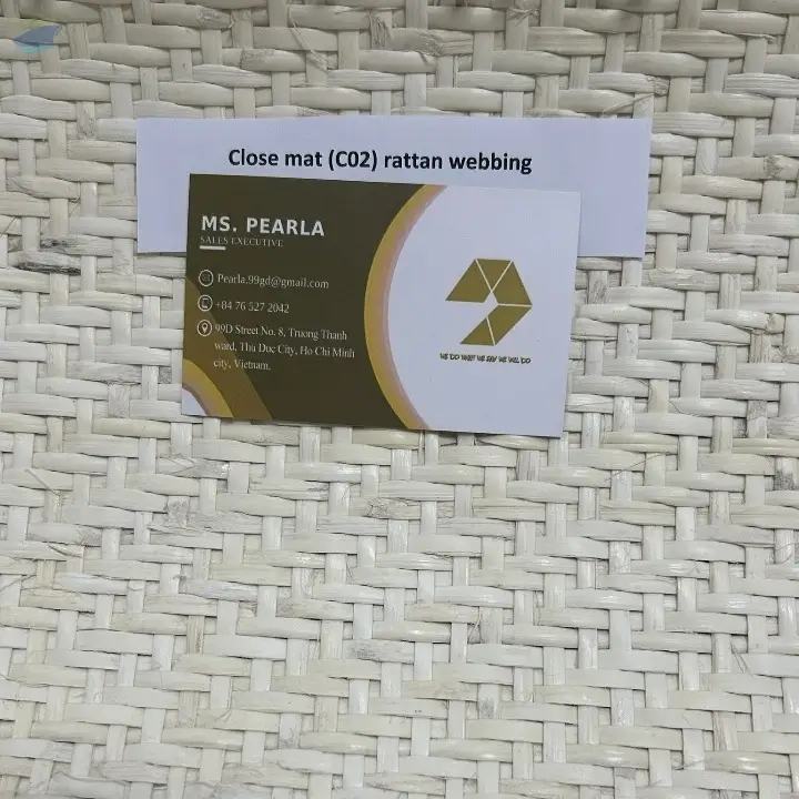 Open Mesh Rattan Webbing