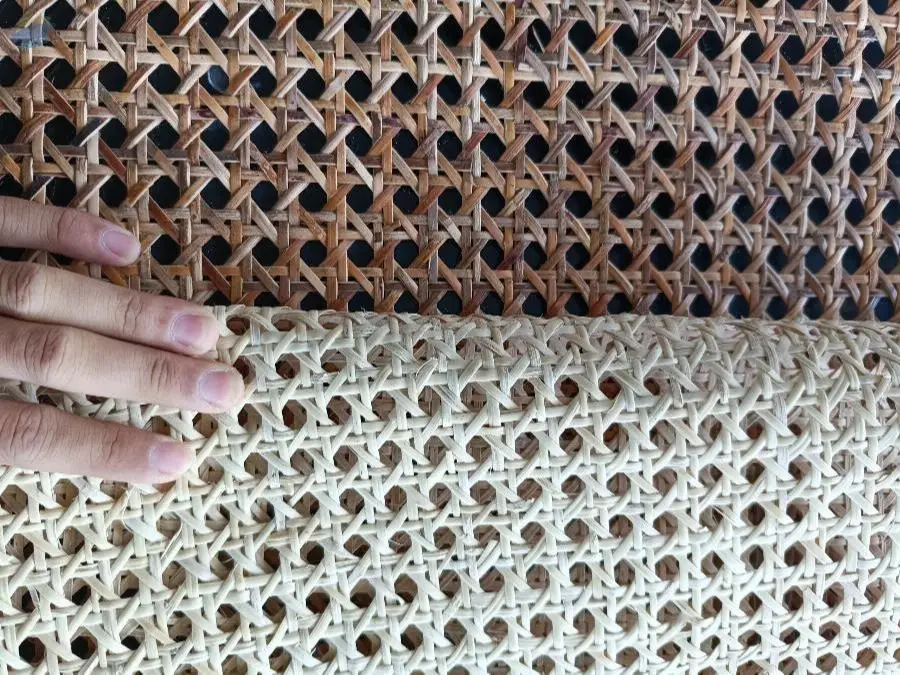 Rattan Webbing Cane (Natural/Semi-Bleached)