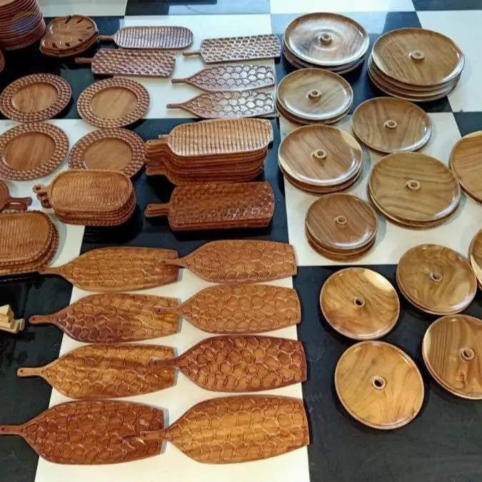 Wooden Tray Serving / Wooden Design Tray