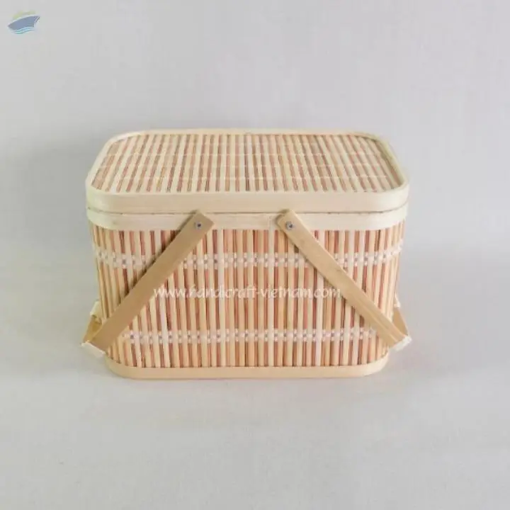 Natural Material Bamboo Basket For Multipurpose