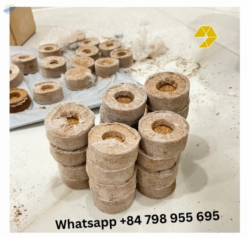 Coco Peat Pellets - Coir Jiffy