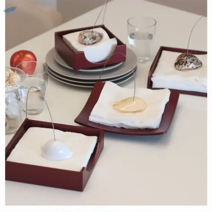 Tissue Holder Box Made Of Seashell