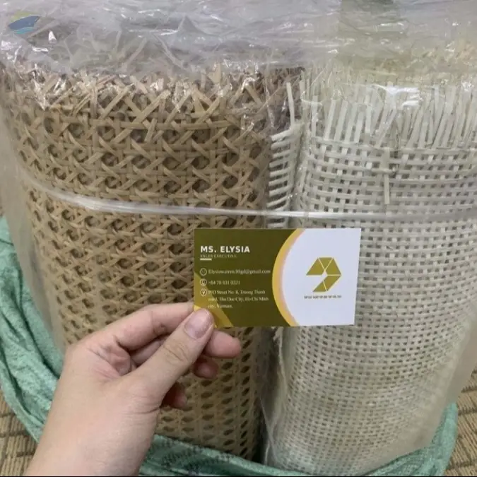 Rattan Webbing Woven Mesh Roll
