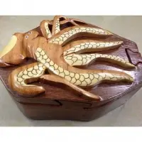 Wooden Secret Puzzle Boxes