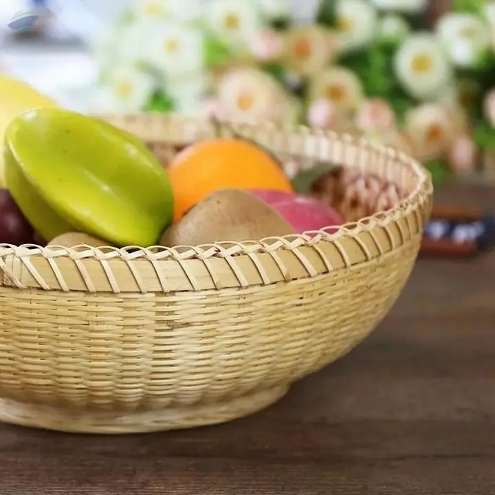 Bamboo Bread/fruit Storage Basket by 99 Gold Data Processing Trading Company Limited