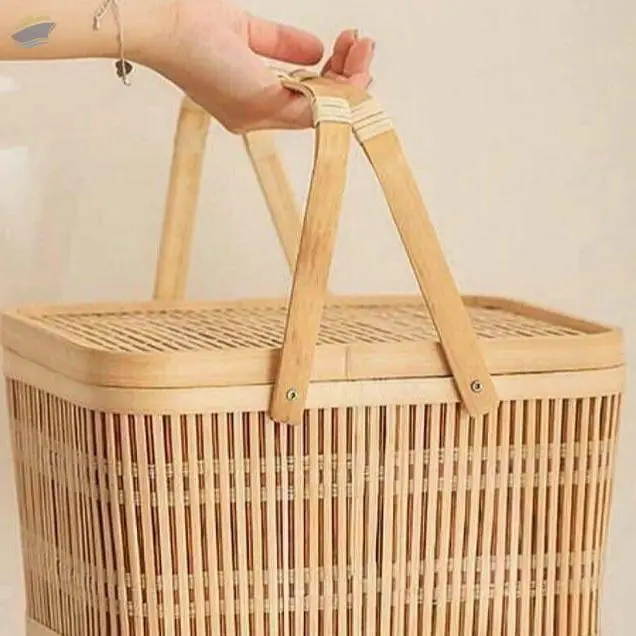 Rattan Picnic Basket