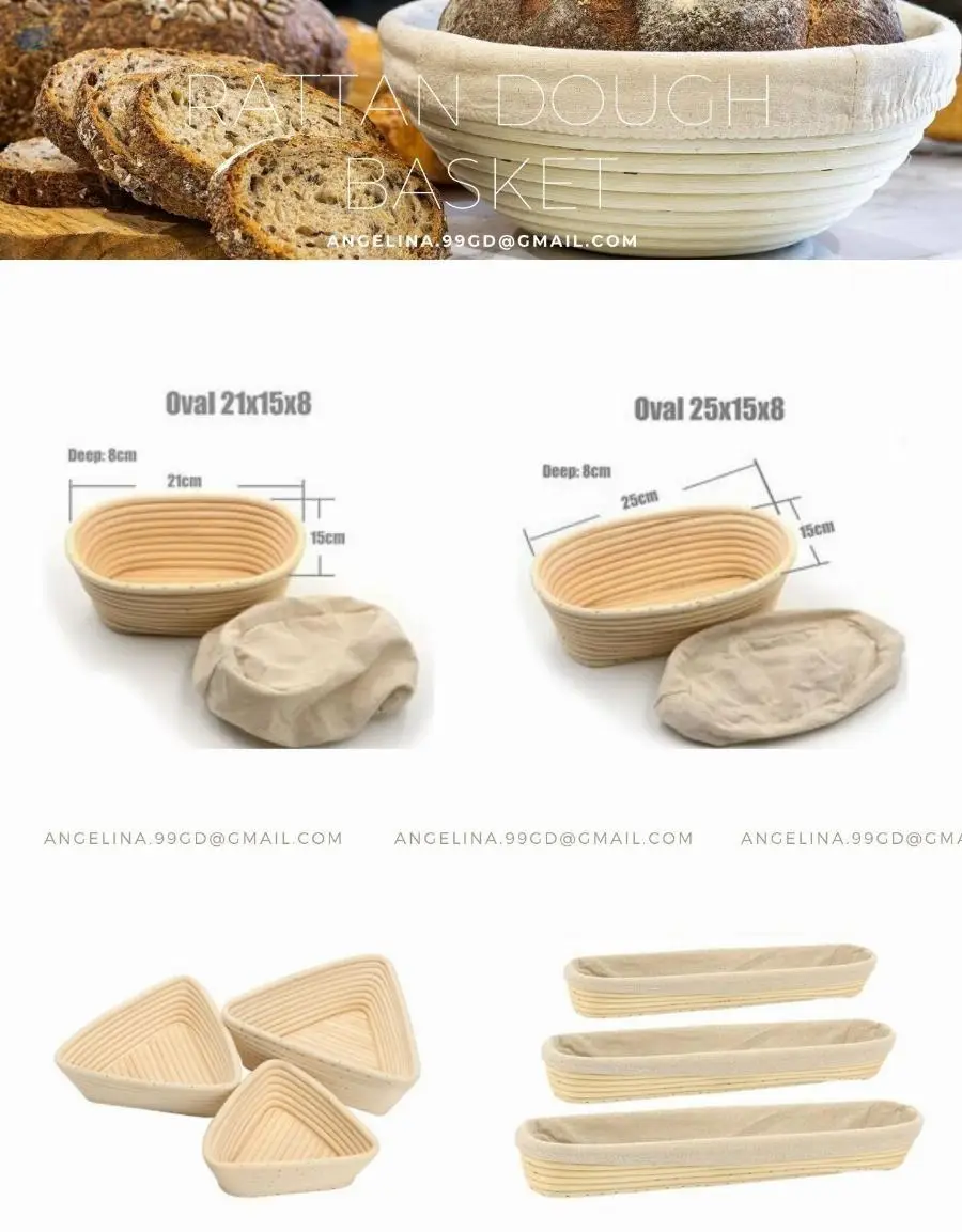 Rattan Bread Proofing Basket