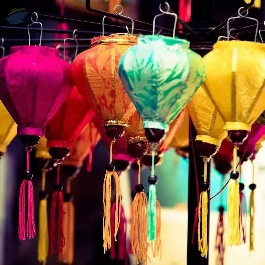 Traditional Silk Lantern For Decoration