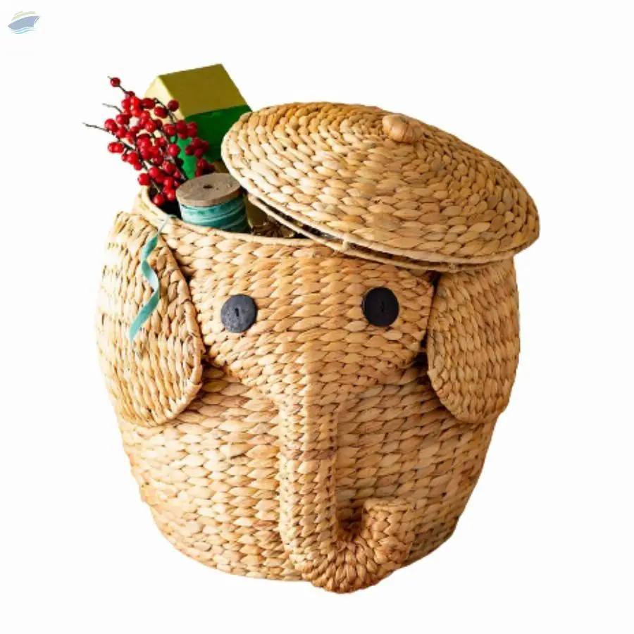Animal Hyacinth Basket