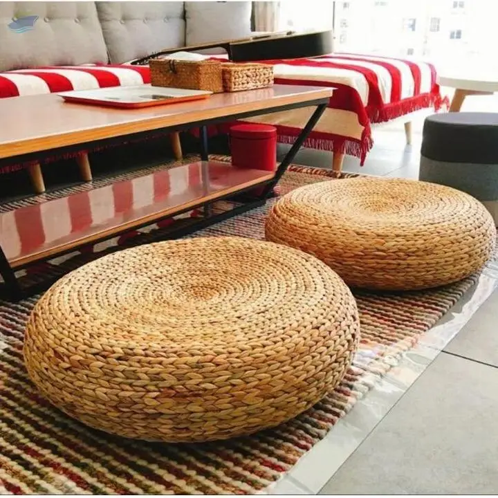 Best Quality Water Hyacinth Ottoman