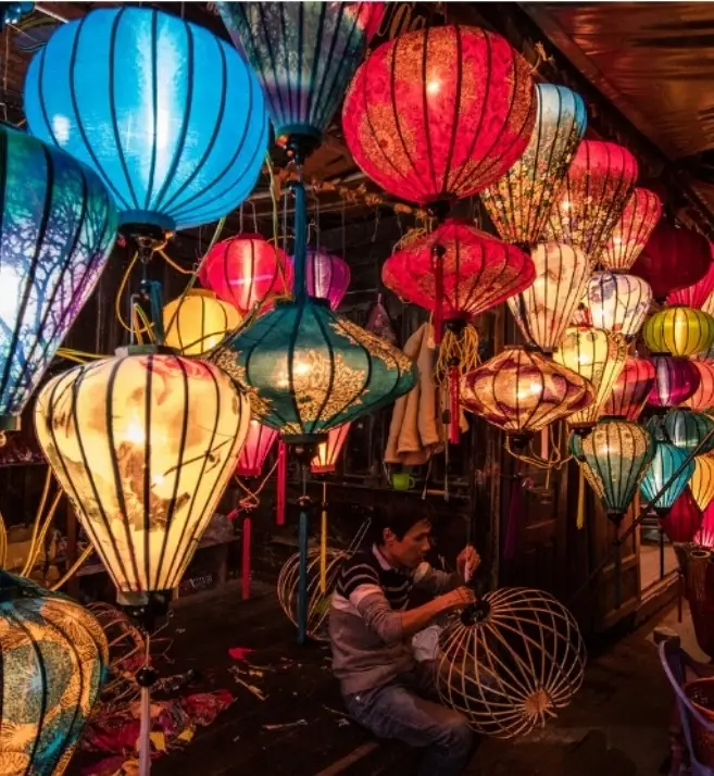 Festival Decoration - Silk Lantern