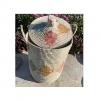 Bamboo Laundry Storage Basket From Vietnam