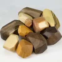 Wooden Stone Building Block