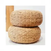Water Hyacinth Cushion Ottomans