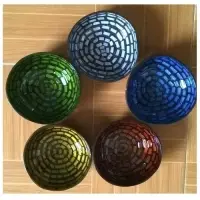 Coconut Bowls And Coconut Spoons Gift Set