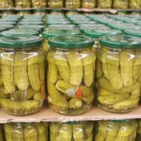 Pickled Gherkins in Vinegar, Acid Acetic