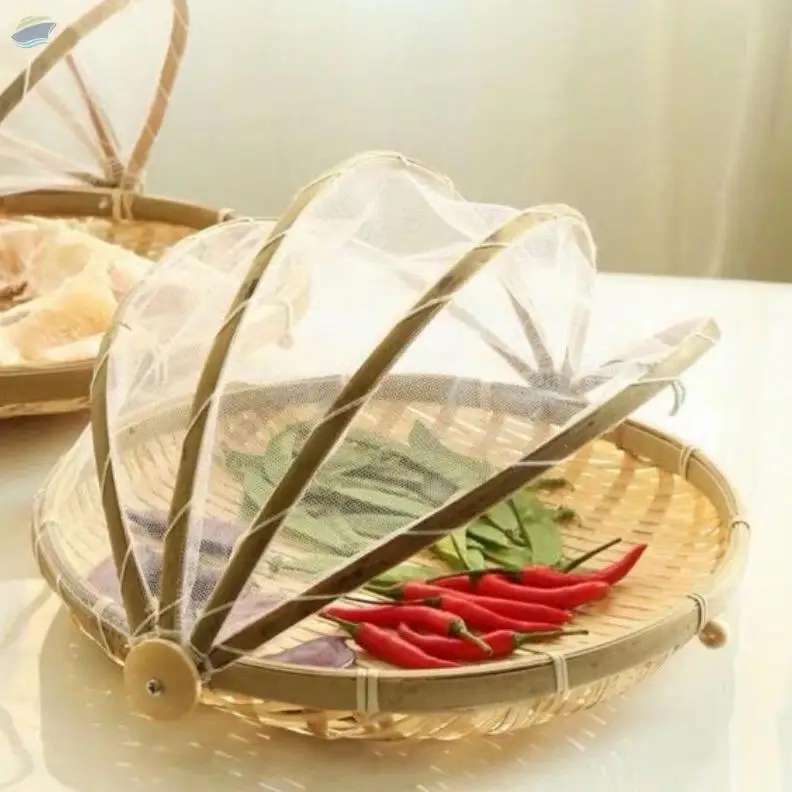 Bamboo Winnowing Tray Net Cover