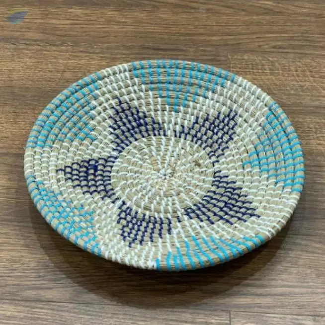 Art Decor Seagrass Wall Hanging Plates