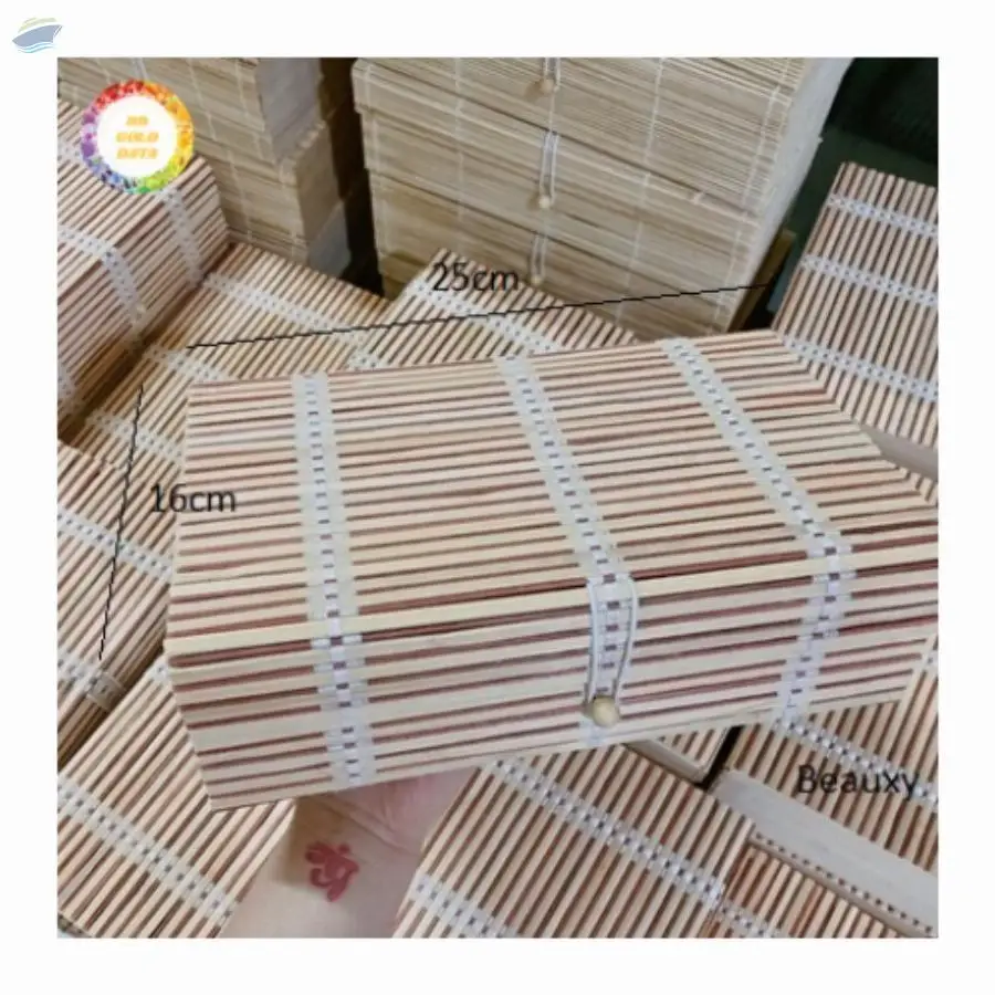 Bamboo Jewelry Storage Boxes Holder Gift