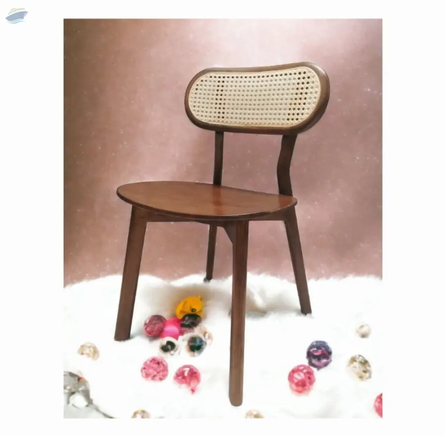 Classic Rattan Webbing Dining Chair