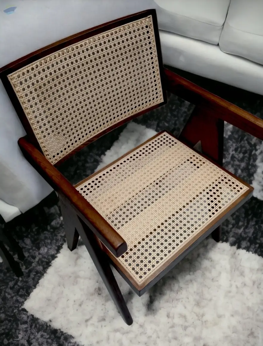 New Design Rattan Webbing Dining Chair