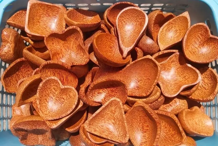 Wooden Coconut Bowls