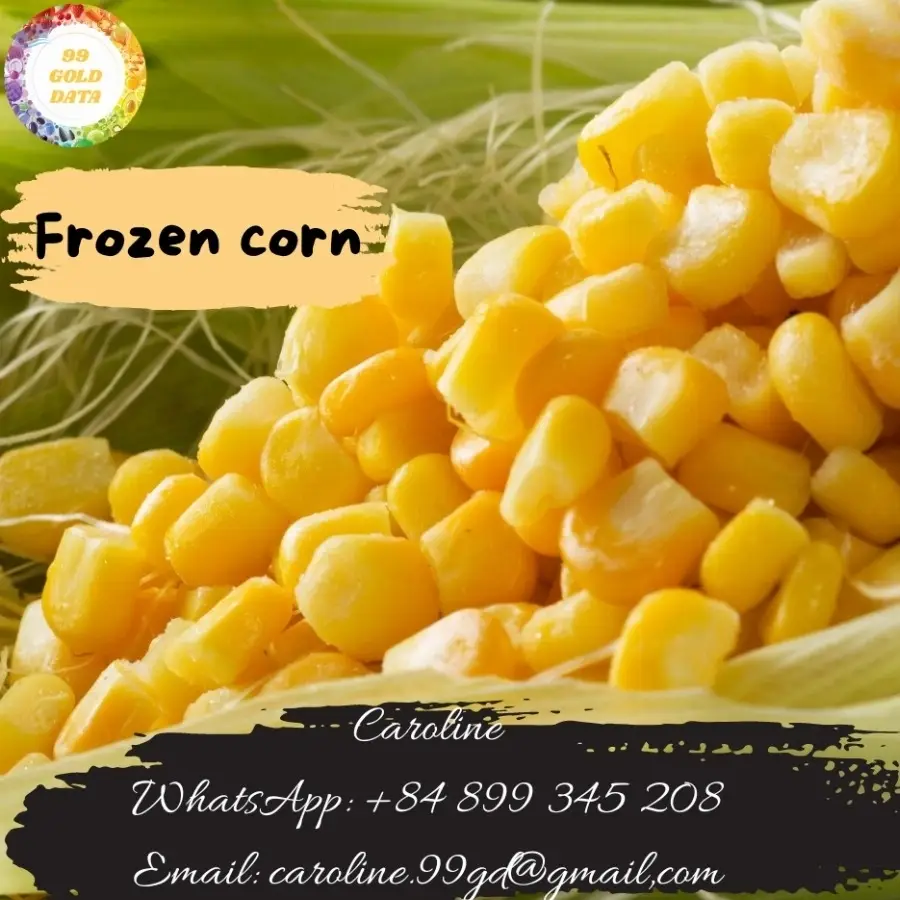 Frozen Corn by 99 Gold Data Processing Trading Company Limited