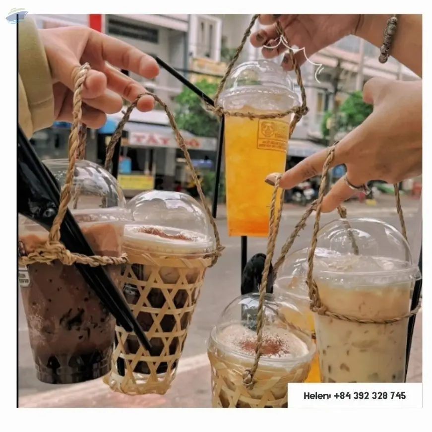 Bamboo Cup Handling Carrier by 99 Gold Data Processing Trading Company Limited