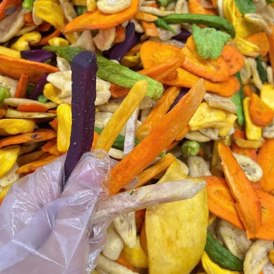 Crispy Mixed Dried Fruit And Vegetables